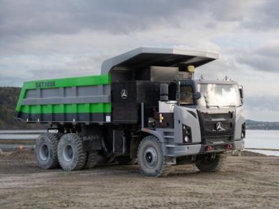 Огляд Sany SKT105E 6x4: Електричний самоскид для кар'єрних робіт