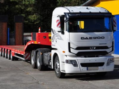 Огляд сідельного тягача Daewoo Maximus TRT 6х4