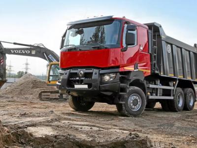 Огляд самоскида Renault Trucks K 430 6x4 (Євро-5)