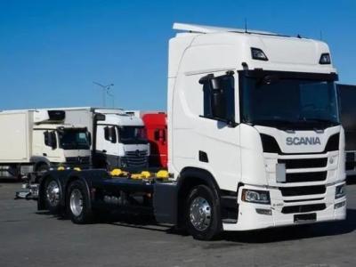 Огляд вантажного автомобіля-шасі Scania R 450 6x2 Euro-6