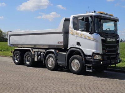 Огляд самоскида Scania R500 8×4 (Євро-6)