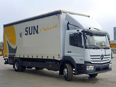 Огляд Mercedes-Benz Atego 1624 4x2 (Euro-6): універсальна середньотоннажна вантажівка для дистрибуції
