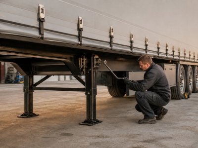 Опорні стійки напівпричепа заклинюють: що перевірити