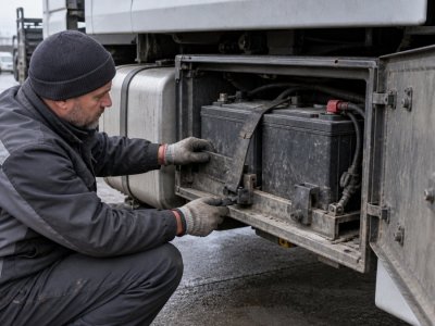 Акумулятори вантажівки рухаються в ящику: що перевірити