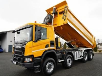 Scania P 450 XT 8x6 (Євро-6): огляд потужного будівельного самоскида