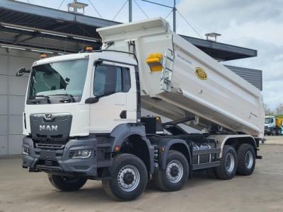 MAN TGS 41.480 8x8 (Euro-6): потужний самоскид для важких умов експлуатації