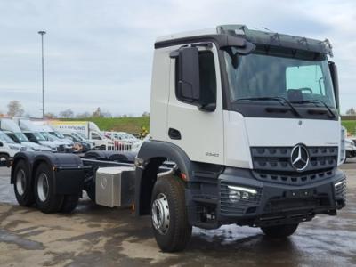 Mercedes Arocs 3340 6X4 (Євро-5): огляд шасі