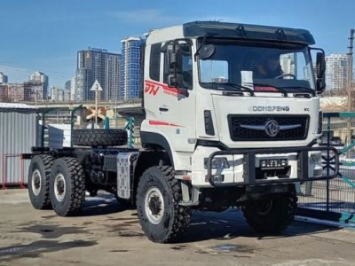 Dongfeng DFV 5253 6×6: Повнопривідне шасі для важких умов