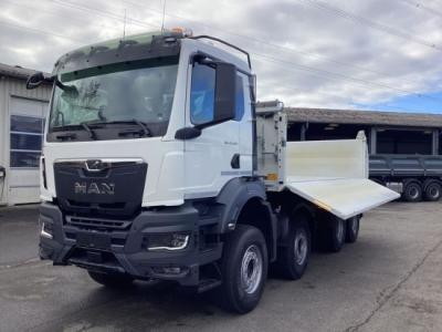 Огляд потужного будівельного самоскида MAN TGS 35.520 8x4 (Євро-6)