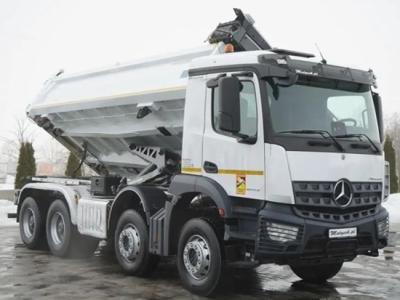 Огляд Mercedes-Benz Arocs 3243 (Євро-6): надійний чотиривісний самоскид