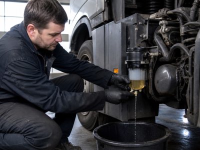 Вода у паливному фільтрі вантажівки: що я перевіряю перед рейсом