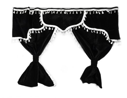 Комплект штор Volvo чорні