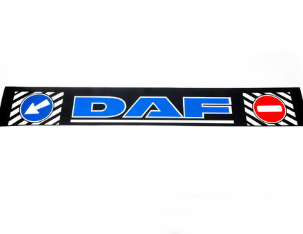 Бризговик DAF 35*240 синій напис