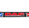 Бризговик Daf (червоний напис) 35*240