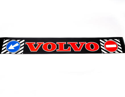 Бризговик Volvo червоний напис 35*240