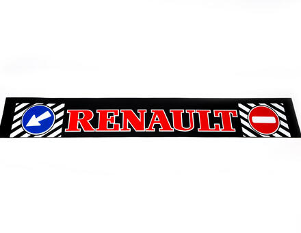 Бризковик RENAULT червоний напис 35*240