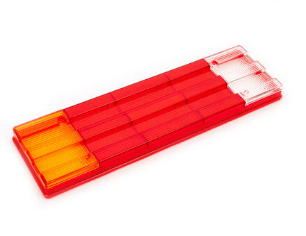 Скло заднього ліхтаря 5-ти секційне 0284