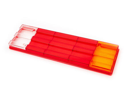 Скло заднього ліхтаря 5-ти секційне 0284