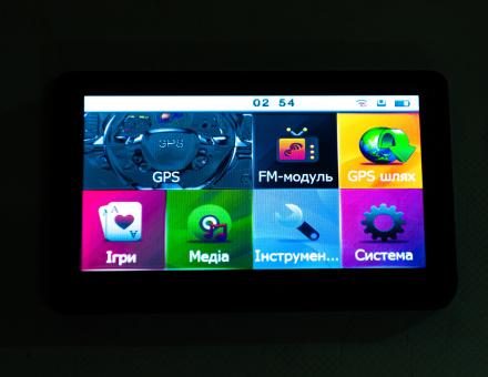 GPS навігатор 5 дюймів 128Mb DDR2 8Gb GPS-5002