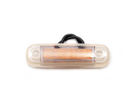 Ліхтар габаритний діодний у гумовому корпусі жовтий 0227