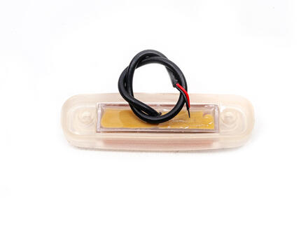 Ліхтар габаритний діодний у гумовому корпусі жовтий 0227