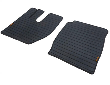 Килимки в салон Volvo FH (2009-2013) чорні з 2-х частин