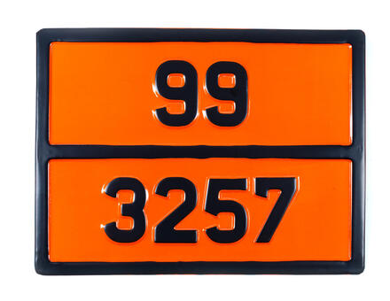 Табличка небезпечний вантаж «99-3257» (Бітум)