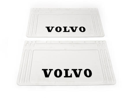 Бризковики білі Volvo 64*36