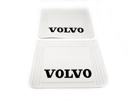 Бризковики білі Volvo 60*50