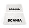 Бризковики білі Scania 60*50