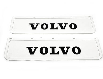 Бризковики білі Volvo 60*18