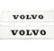 Бризковики білі Volvo 60*18
