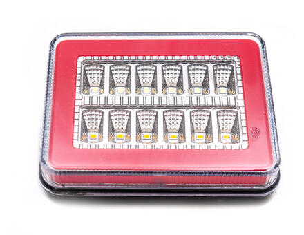 Ліхтар задній 4-х функціональний (стоп, габарит, поворот, задній хід) 24 вольт BAD313