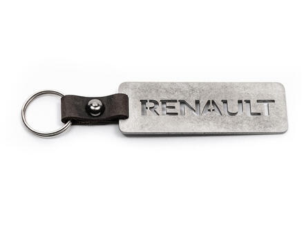 Брелок з написом Renault (нержавіюча сталь)