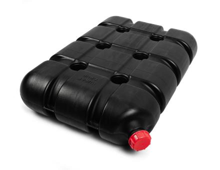 Бак автономного обігрівача (Webasto) 50 літрів чорний