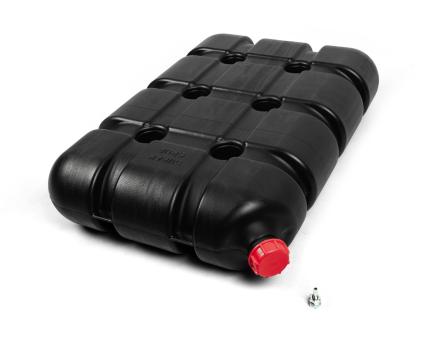 Бак автономного обігрівача (Webasto) 50 літрів чорний