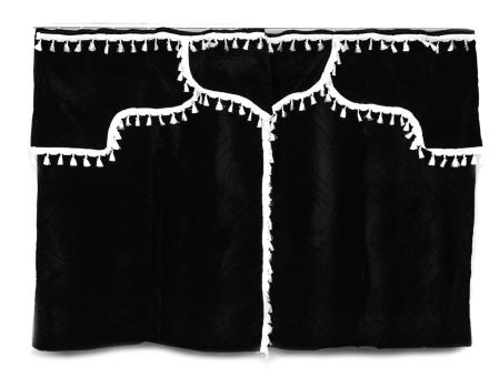 Комплект штор Volvo чорні