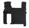Килимки в салон Man Tgx екошкіра чорні з чорною прошивкою (автомат)