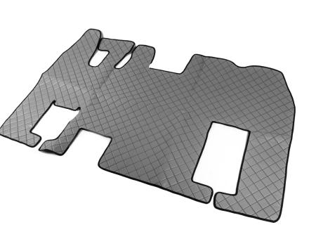 Килимок в салон Renault Magnum екошкіра сірий (поворотне пасажирське сидіння)(автомат)