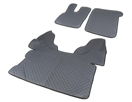 Килимки в салон Daf XF 106 екошкіра сірі (автомат)