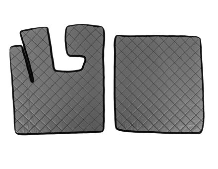 Килимки в салон Daf XF 105 екошкіра сірі (автомат)