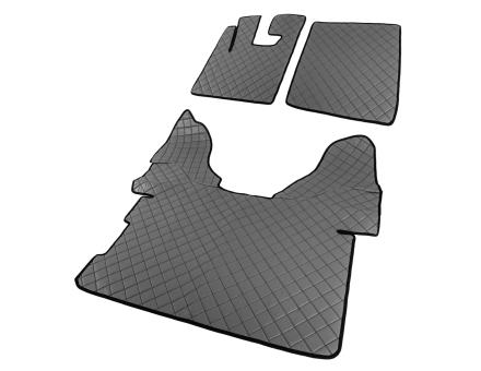 Килимки в салон Daf XF 105 екошкіра сірі (автомат)