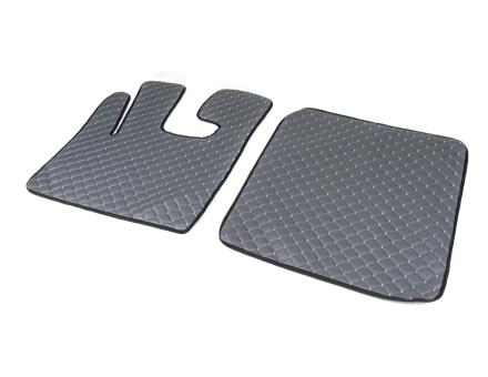 Килимки в салон Daf XF 105 екошкіра сірі (автомат)