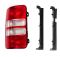 Ліхтар задній Volkswagen Caddy (2010-2014) лівий 611545