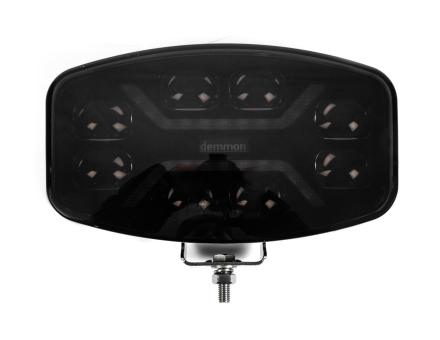 Фара діодна 12-24 вольт 45w. black Demmon DM9062SXAB