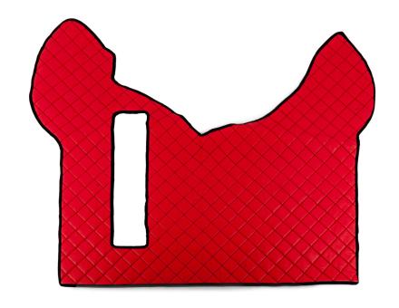 Килимки в салон Renault Premium екошкіра червоні (автомат)