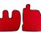 Килимки в салон Renault Premium екошкіра червоні (автомат)