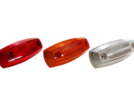 Ліхтар габаритний неоновий жовтий 12-24 вольт HM-0124