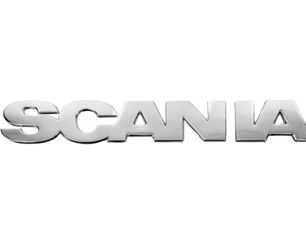 Накладки на букви Scania нержавійка