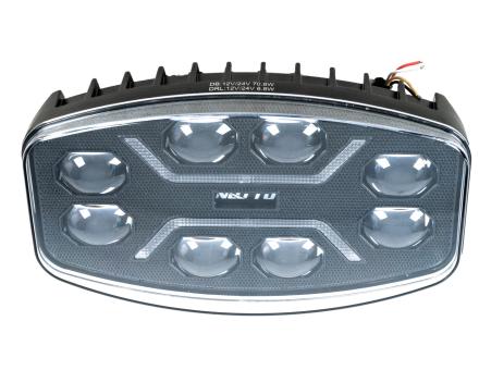Фара діодна 9-32 вольт 70.8w +DRL 245мм.*140мм.*90мм. Notto